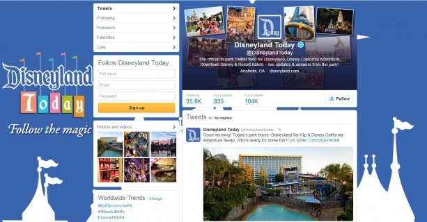 Popular In-Park Social Media Program Disneyland Today Expands to Cover Entire Disneyland Resort