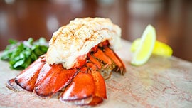 Lobster Tail at Steakhouse 55 in Disneyland Hotel