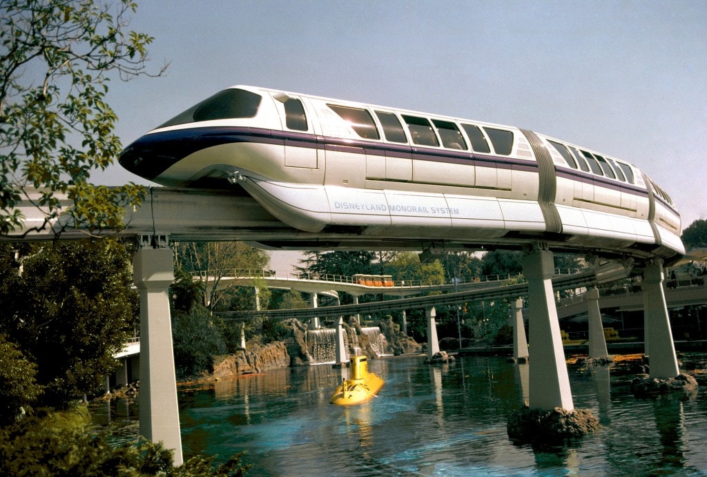 The History of the Disneyland Monorail Mark V, 19862008
