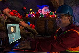 Imagineers Bring First Full 3D Audio-Animatronics to Life at Seven Dwarfs Mine Train