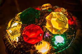 All in the Details: Glittering Gems Light Up Seven Dwarfs Mine Train Queue
