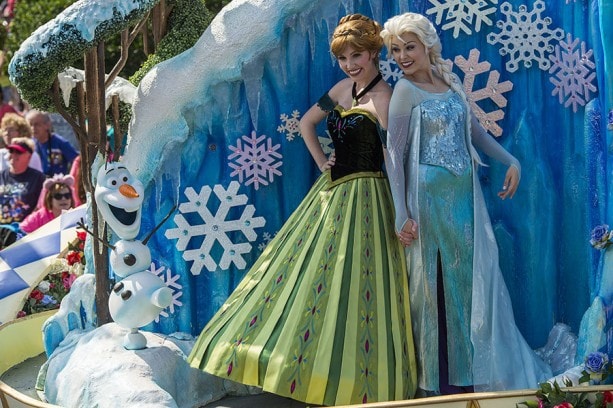 Disney Festival of Fantasy Parade: The Princess Garden "Frozen"