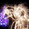 Light Painting in Magic Kingdom Park for the Fourth of July Holiday