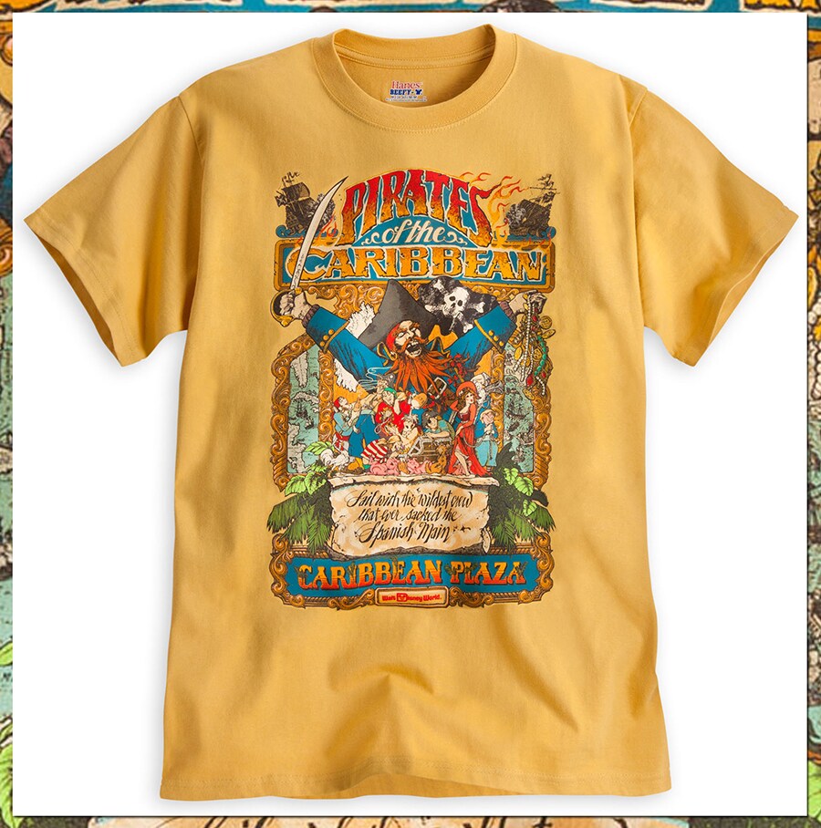 yellow pirate shirt