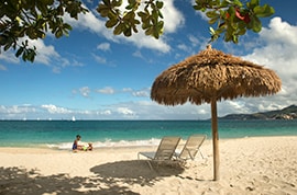 Beach at Grenada