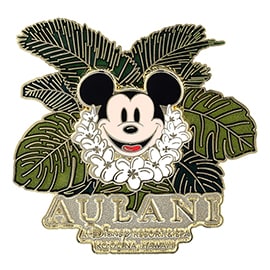 Aulani ~ Mickey Mouse Logo Pin