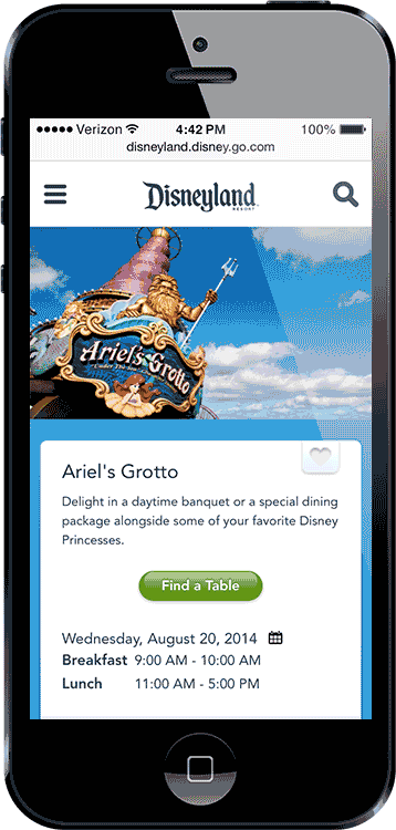 New Disneyland Resort Mobile Site Makes the Magic Easy