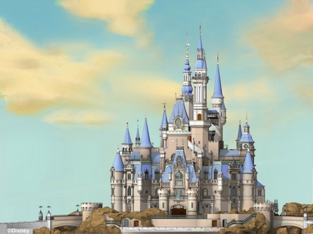 Enchanted Storybook Castle - Shanghai Disneyland - Final Model V
