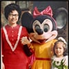 @r-g3nrQa5r: Enjoying Disneyland in the late 1960's - A Captured Memory with Minnie!