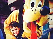 @mssmith702: This was in 1999 and was Dominic's first visit to Disney. I always thought this pic should be a postcard. I miss these days! This pic makes me #happy