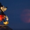 Blood Moon Sets Over Walt Disney World Resort