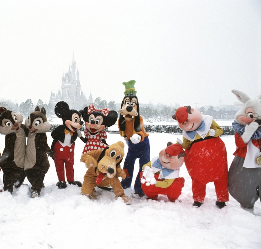 Photo Gallery Disney Castles That Have Been Covered In Real Snow Disney Parks Blog
