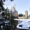 Tokyo Disneyland Covered in Real Snow