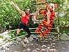 @juliamarino11: Heel Clicking with Tigger :) Summer 2014!