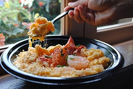 Seafood Mac & Cheese from Columbia Harbour House at Magic Kingdom Park