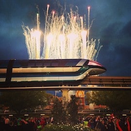 Photo of Fireworks from @Disneyland on Instagram