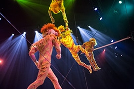 Behind the Scenes: 'Monkeying Out' With The Tumble Monkeys at ‘Festival of the Lion King’
