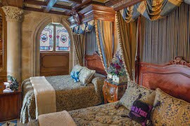 Cinderella Castle Suite  Ready for the Winners of the 'Haunt Your Disney Side' Contest