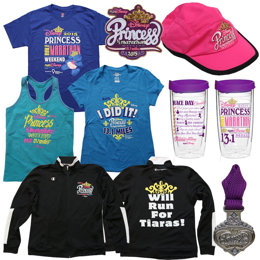 First Look At New Items For Disney Princess Half Marathon Weekend 15 At Walt Disney World Resort Disney Parks Blog