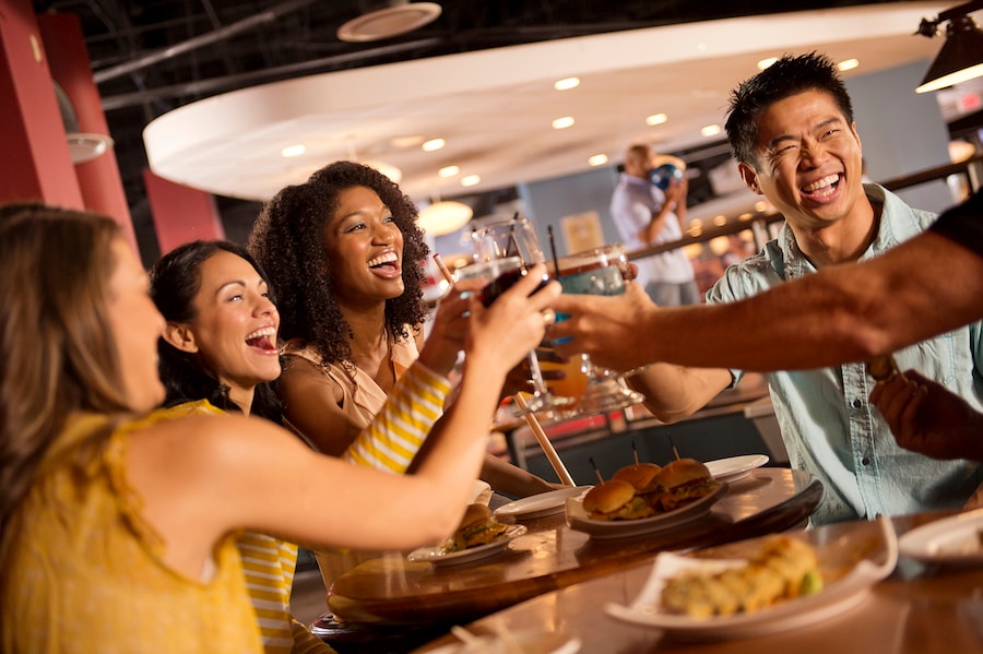 Do they dance on fridays. Options Drink #dine #Dance.