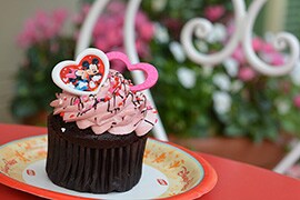 Chocolate-Raspberry Cupcake at Main Street Bakery