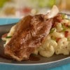 Pork Shank Served with Gruyere Macaroni and Cheese