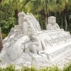 Disney’s Animal Kingdom Celebrates Upcoming ‘Monkey Kingdom’ Film with Giant Sand Sculpture