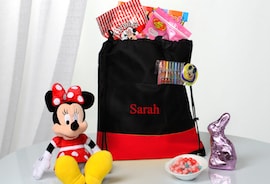 Minnie's Easter Cinch Bag from Disney Floral & Gifts