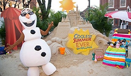 Giant Sand Castle in the Snow Announces 24-Hour Party, ‘Coolest Summer Ever’ at Walt Disney World Resort