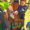 Students Harvest First Crop from Walt Disney Elementary School Teaching Garden Funded By Disneyland Resort