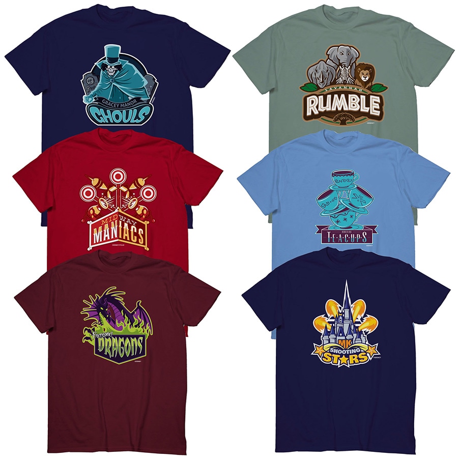 S‘March Magic’ Disneyland, Walt Disney World T-shirts