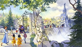 'Beauty and the Beast'-Themed Area Coming to Fantasyland at Tokyo Disneyland Park