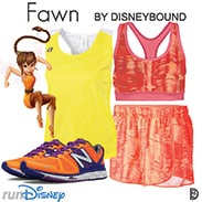 Tinker Bell Half Marathon Fawn DisneyBound Look