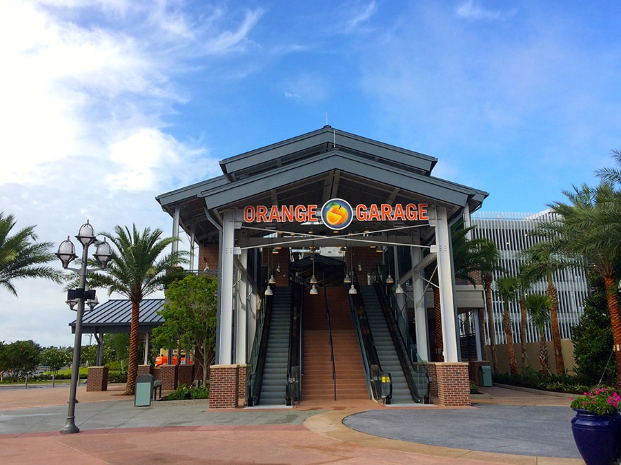 disney springs orange garage