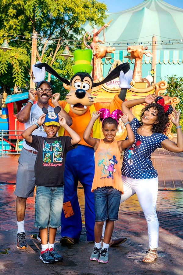 Angela Bassett and Courtney B. Vance visit Disney World in Florida