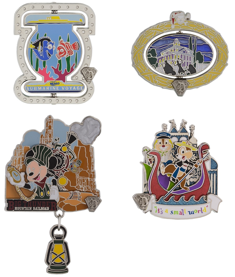 Disneyland Resort Diamond Celebration August Pin Releases   Disney ...