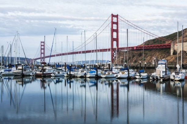 The famous Golden Gate Bridge is shown in this photo, which is one of the iconic destinations featured on the Adventures by Disney San Francisco Long Weekend trip.