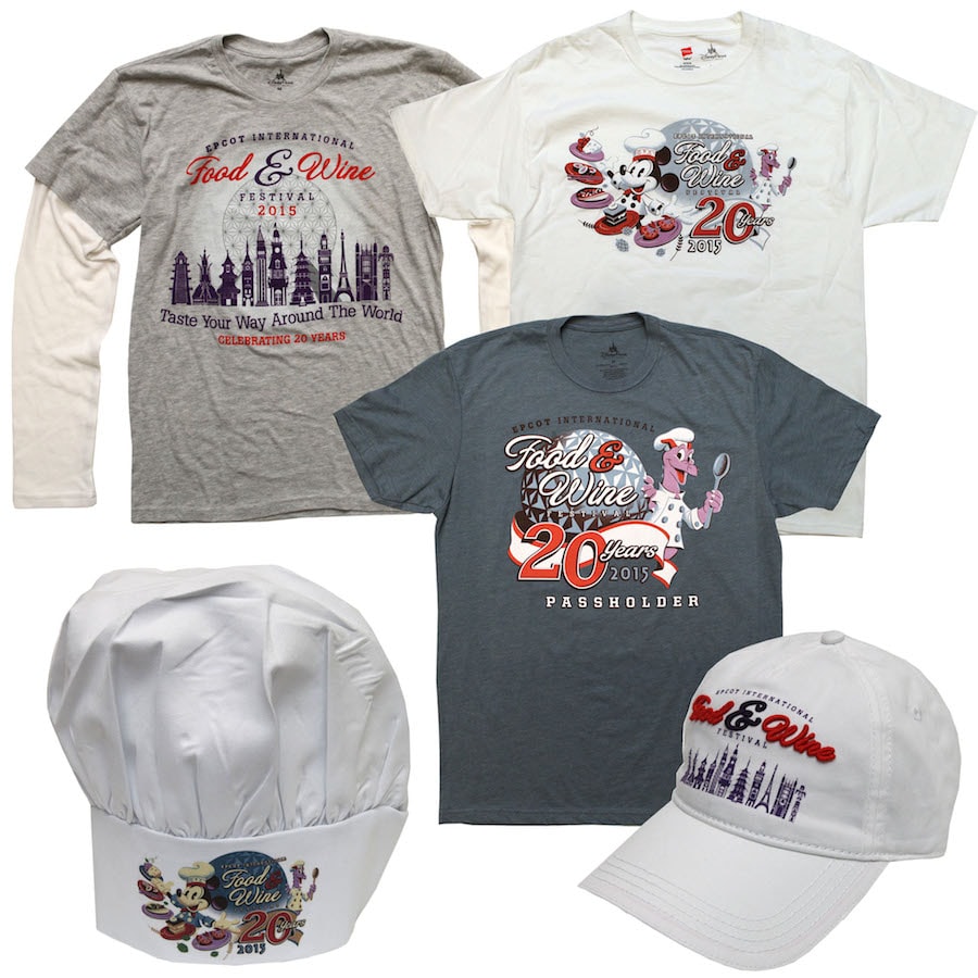 First Look At Commemorative Products For th Epcot International Food Wine Festival Disney Parks Blog