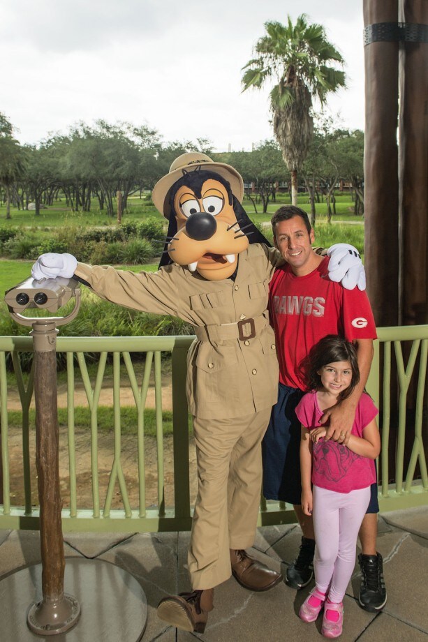 Adam Sandler visits Walt Disney World Resort