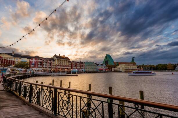 Disney Parks After Dark Dusk At Disneys Boardwalk Disney Parks Blog