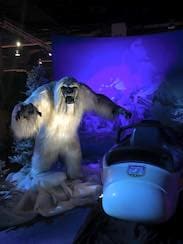 Abominable Snowman and Matterhorn Bobsleds vehicle Seen in the The ‘Walt Disney Archives Presents-Disneyland: The Exhibit’ At The D23 EXPO