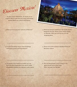 Celebrate Mexico at Epcot