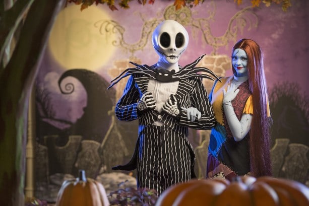 Jack & Sally Return to Mickey's Not-So-Scary Halloween Party