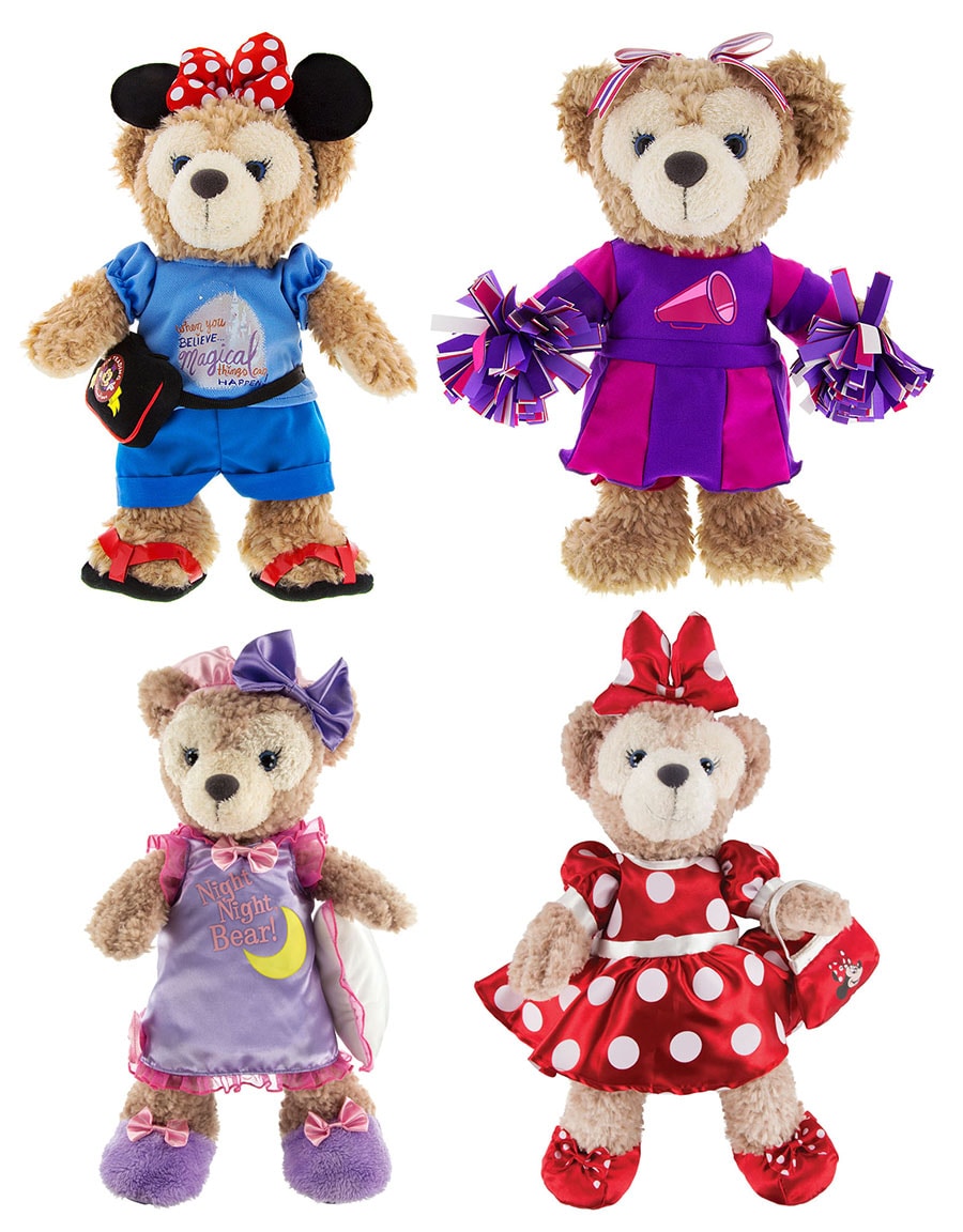 Details about   New Disney Resorts 13" SHELLIE MAY Duffy Disney Bear Plush Toy Doll 