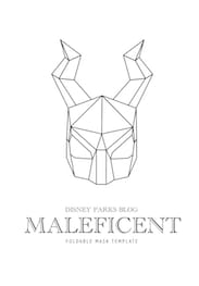 Halloween DIY: Making a Maleficent Mask