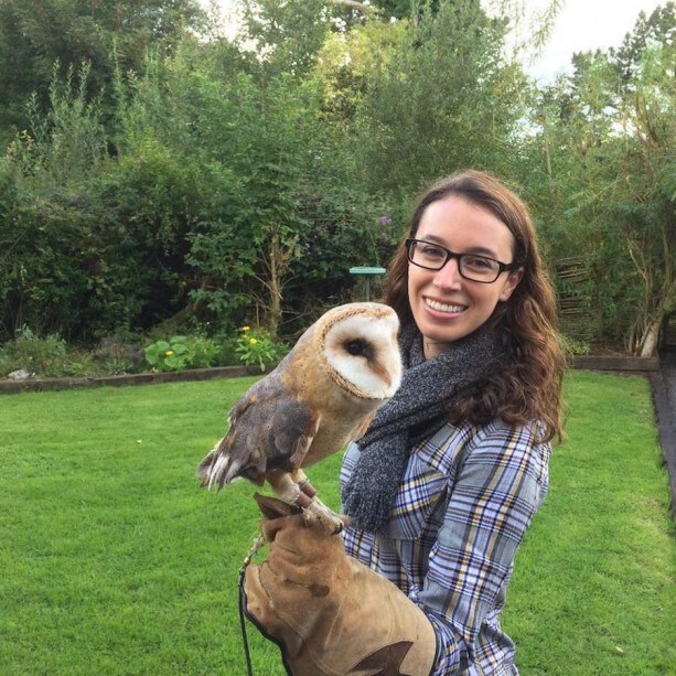 Handling a Dromoland Castle Grounds Owl