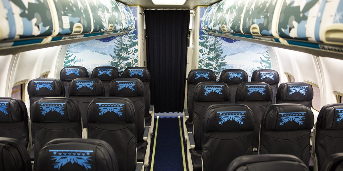 WestJet Reveals New, Custom-Painted Aircraft Inspired by Disney's 'Frozen' | Disney Parks Blog