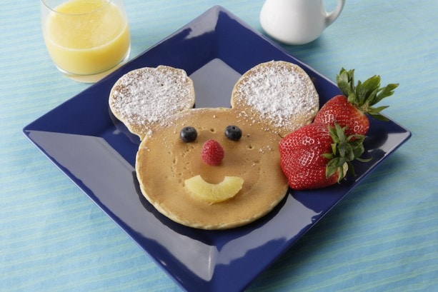 Mickey Mouse Pancakes at Disneyland Park