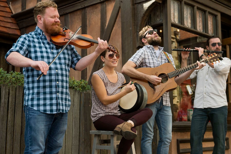 Acoustic Group Quickstep Debuts in the United Kingdom Pavilion at Epcot