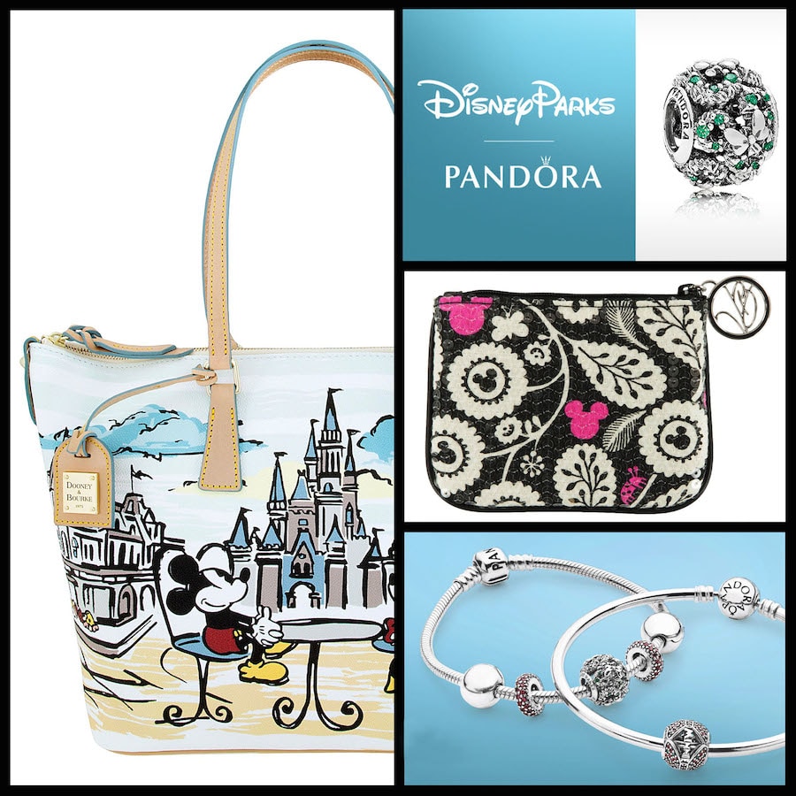 Disney Parks Merchandise Pieces by PANDORA Jewelry, Dooney & Bourke or Vera Bradley